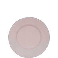 Frosted Rose Pink Plate - 330mm