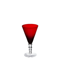 Ruby Red Conical Goblet - 34cl